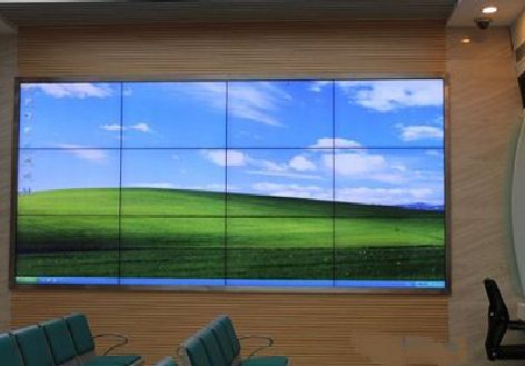 江山液晶拼接屏的另类用法。